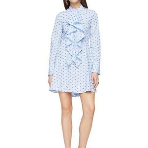 BCBG chelsea dotted shirt dress